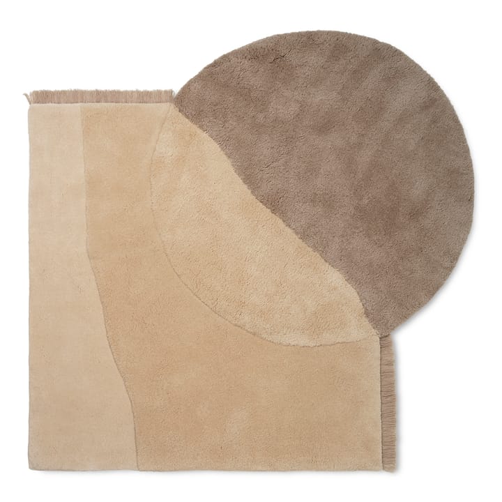 View dywan 140x180 cm - Beige - Ferm LIVING