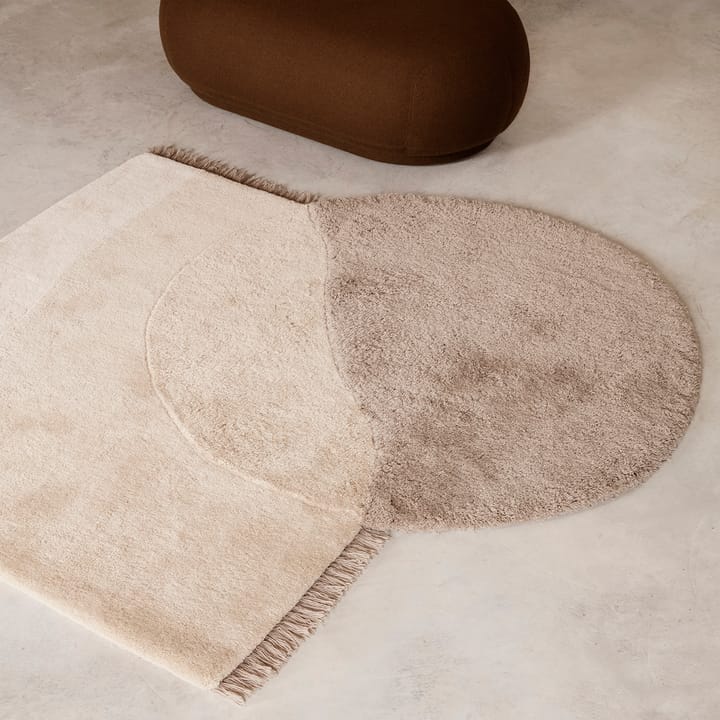 View dywan 140x180 cm, Beige Ferm Living