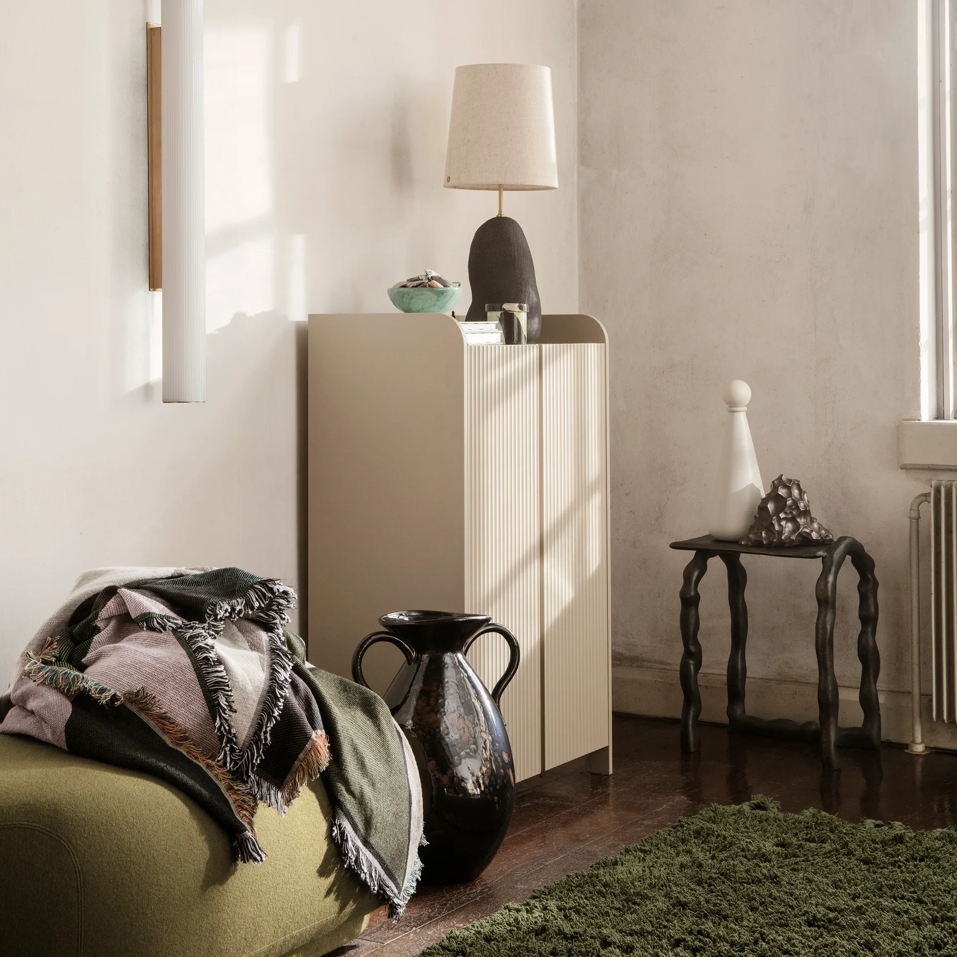 Vista narzuta 120x170 cm, Fiolet-Szary Ferm Living
