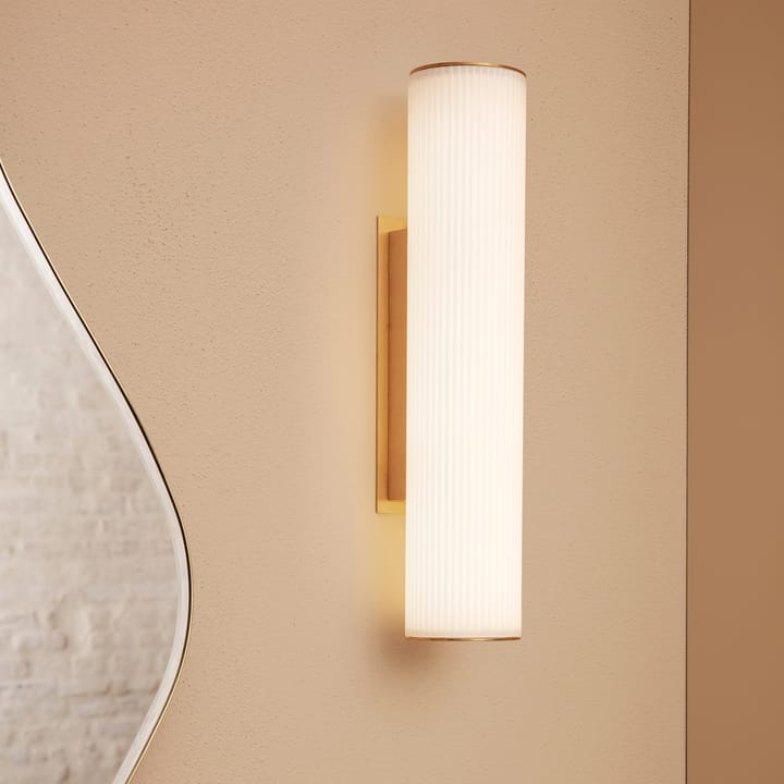 Vuelta lampa ścienna 40 cm, White-brass Ferm Living