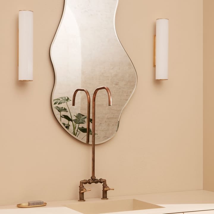 Vuelta lampa ścienna 40 cm, White-brass Ferm Living