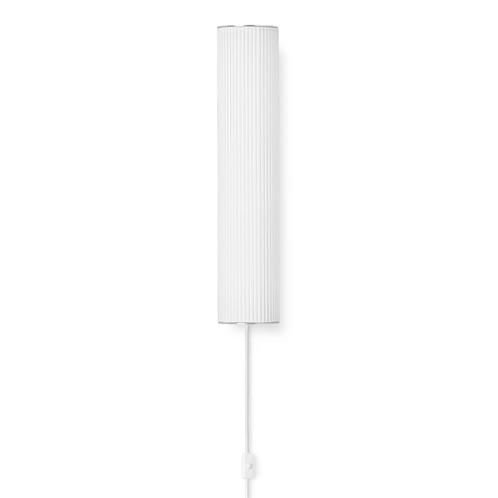 Vuelta lampa ścienna 40 cm, White-stainless steel Ferm Living