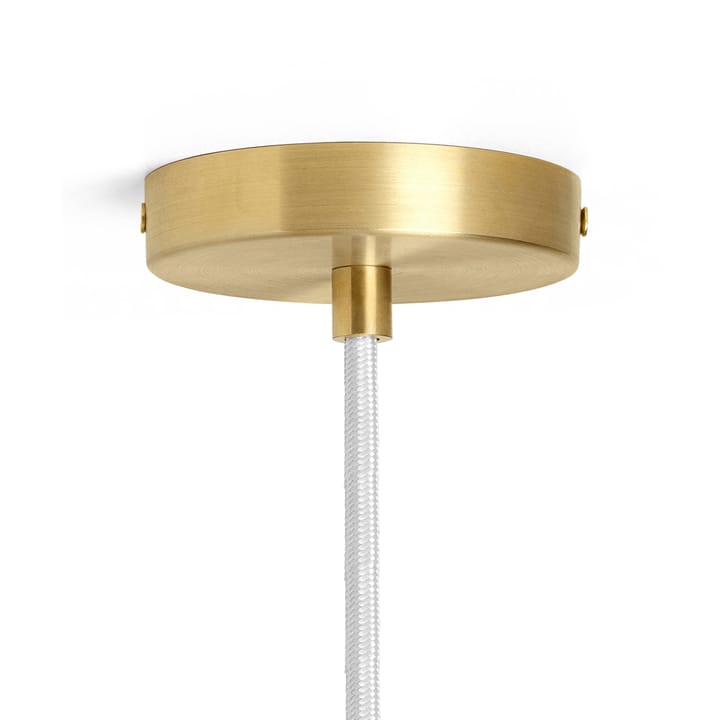 Vuelta lampa wisząca 100 cm - White-brass - ferm LIVING