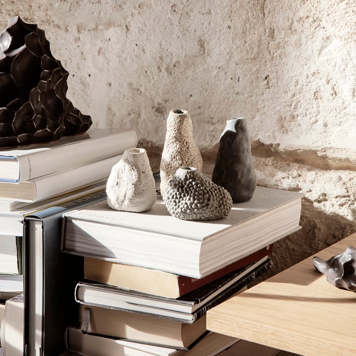 Vulca wazon mini, Off white stone Ferm Living