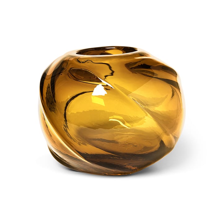 Water Swirl wazon okrągły  Ø21 cm - Amber - Ferm LIVING