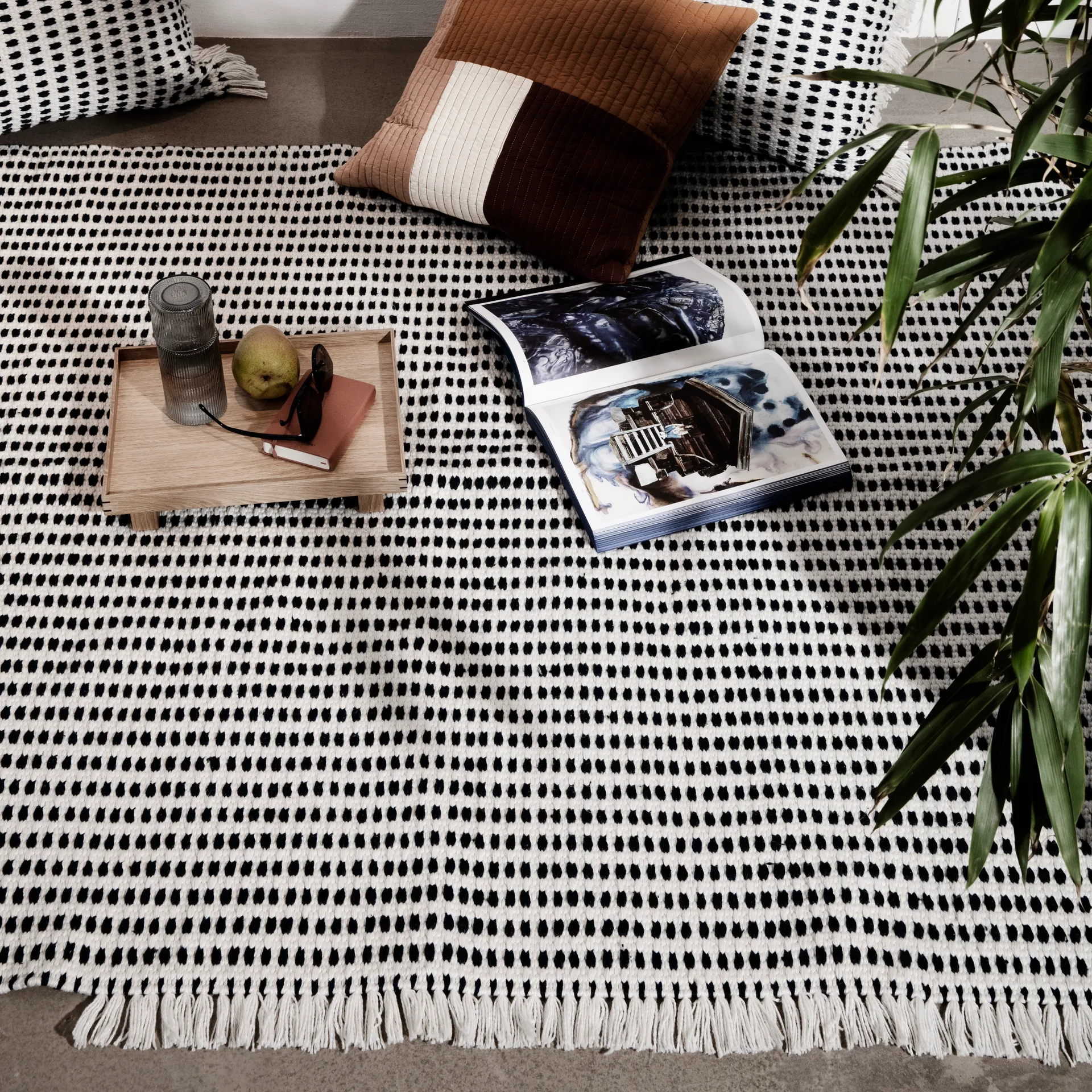 Way Outdoor dywan, Off-white Ferm Living