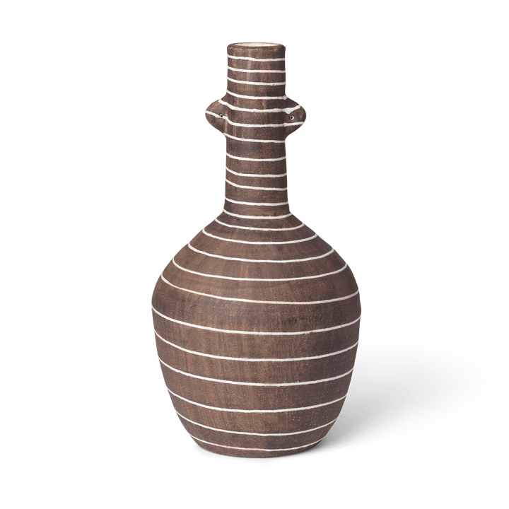 Wazon Brura 32 cm - Coffee-white - Ferm Living