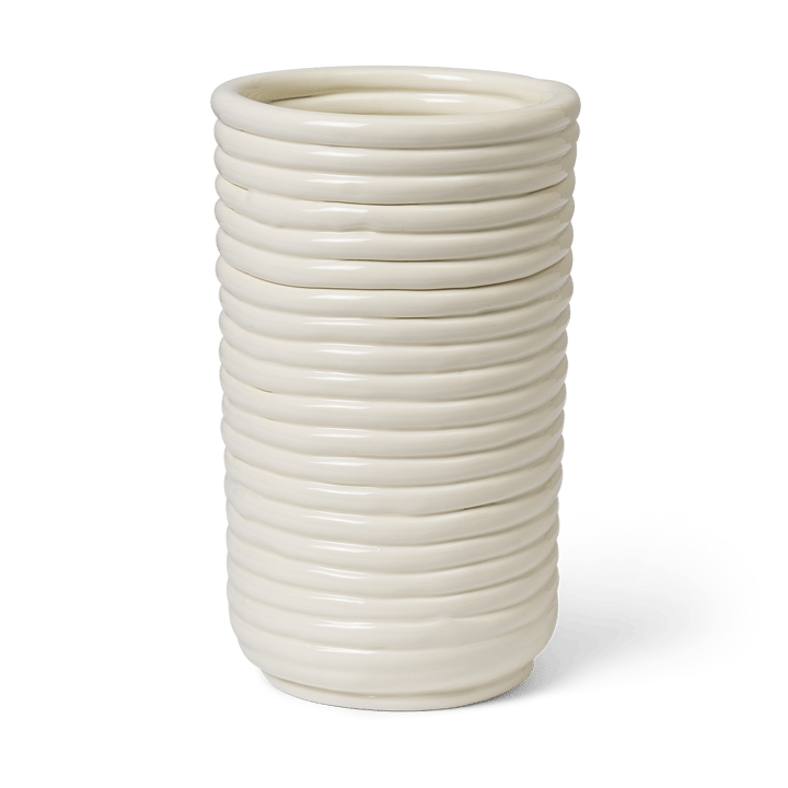 Wazon Corduroy 21 cm - Off white - Ferm Living