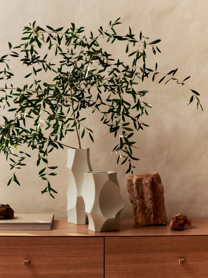 Wazon Cueva 26 cm, Off-white Ferm Living