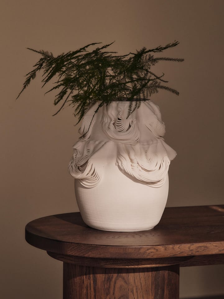 Wazon Drisca 23 cm, Off-white Ferm Living