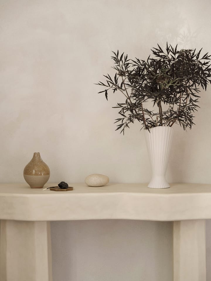 Wazon Fountain 23 cm, Off white Ferm Living