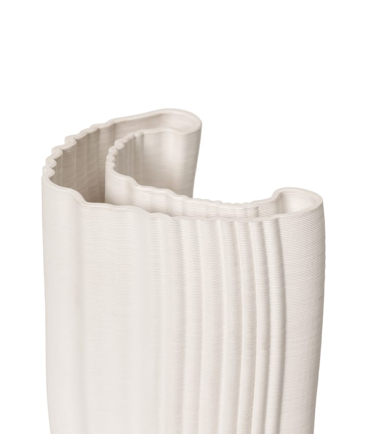 Wazon Moire 19x30 cm, Złamana biel  Ferm Living