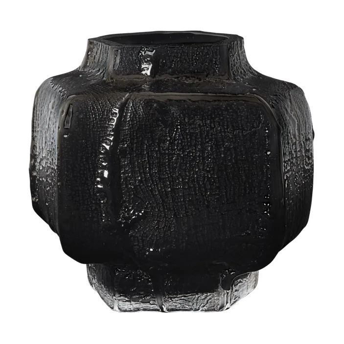 Wazon Mokuri, Black, 30 cm Ferm Living