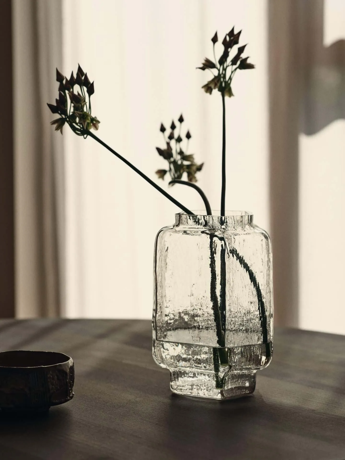 Wazon Mokuri, Clear, 25 cm Ferm Living
