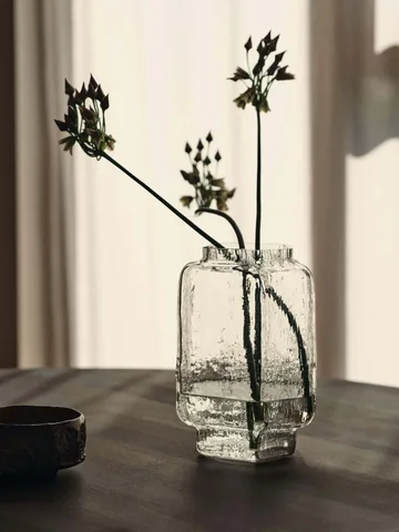Wazon Mokuri - Clear, 25 cm - Ferm Living