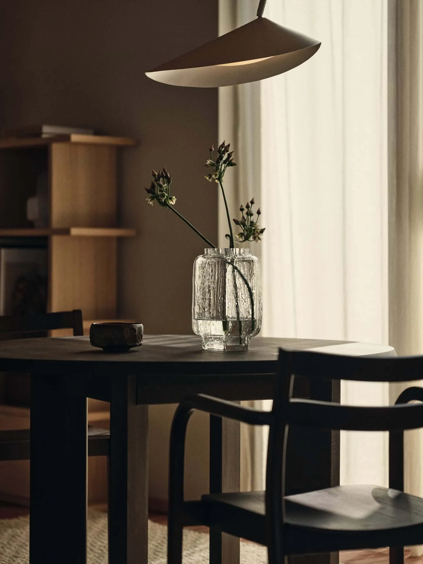 Wazon Mokuri, Clear, 25 cm Ferm Living