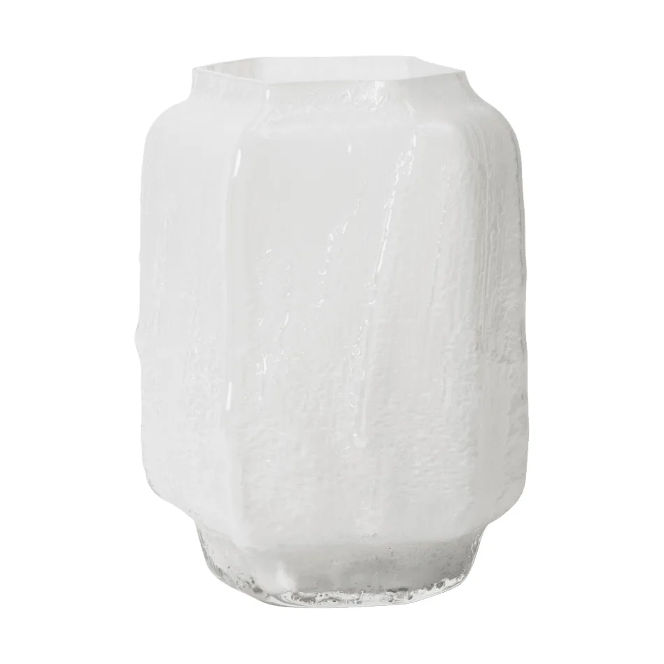 Wazon Mokuri, White, 25 cm Ferm Living
