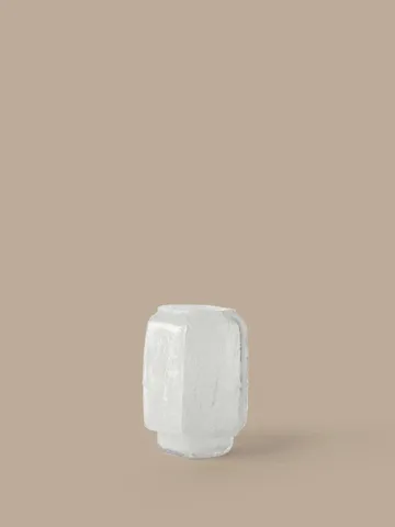 Wazon Mokuri - White, 25 cm - Ferm Living