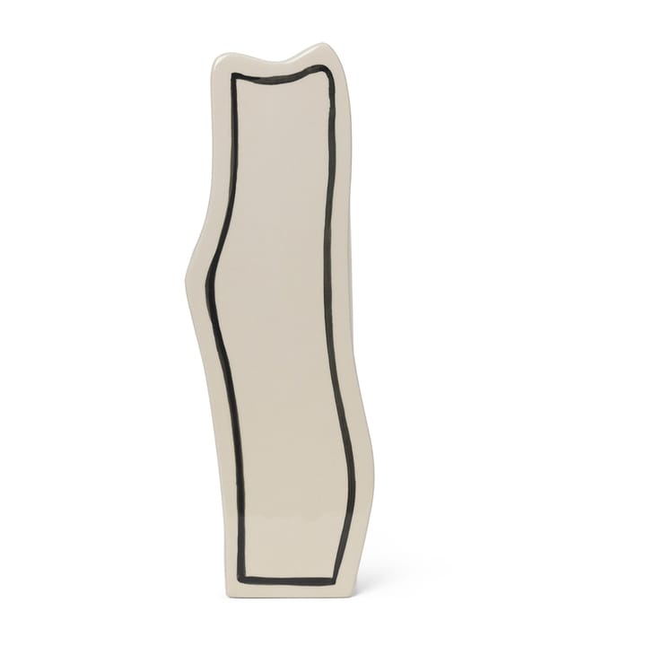 Wazon Paste wąski 35 cm - Złamana biel - Ferm Living