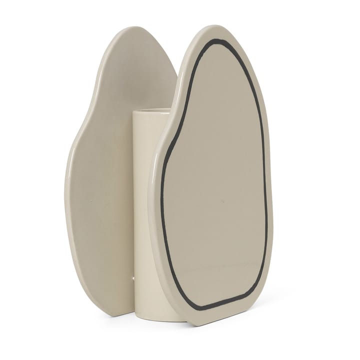 Wazon Paste zaokrąglony 28 cm, Złamana biel Ferm Living