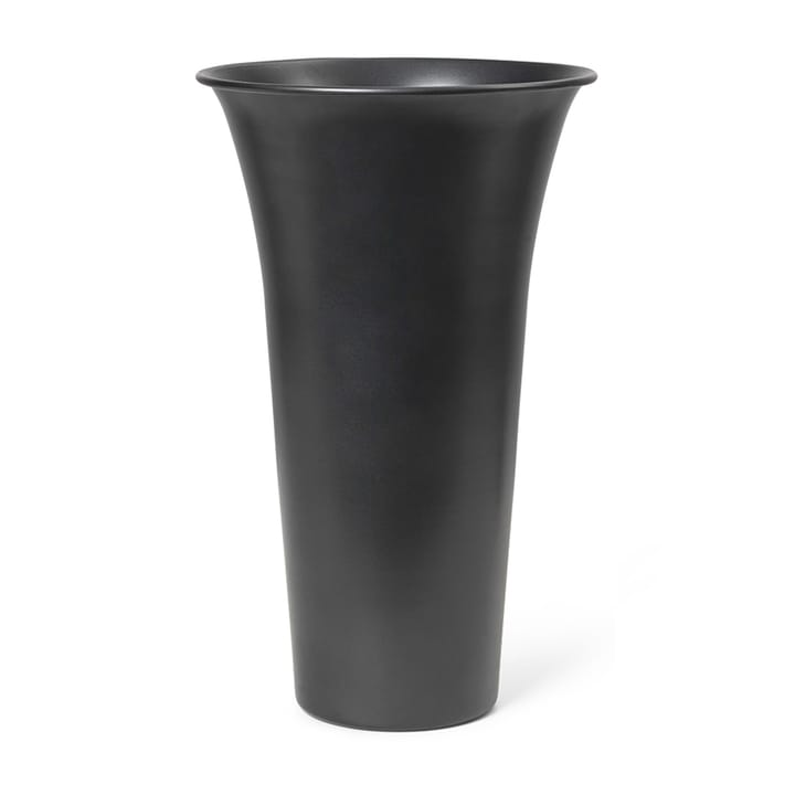 Wazon Spun Alu Ø21,3x41,9 cm, Aluminium barwione na czarno Ferm Living