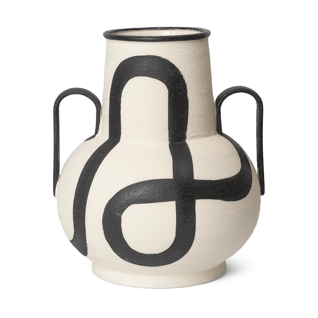 Wazon Trace, Kremowy Ferm Living