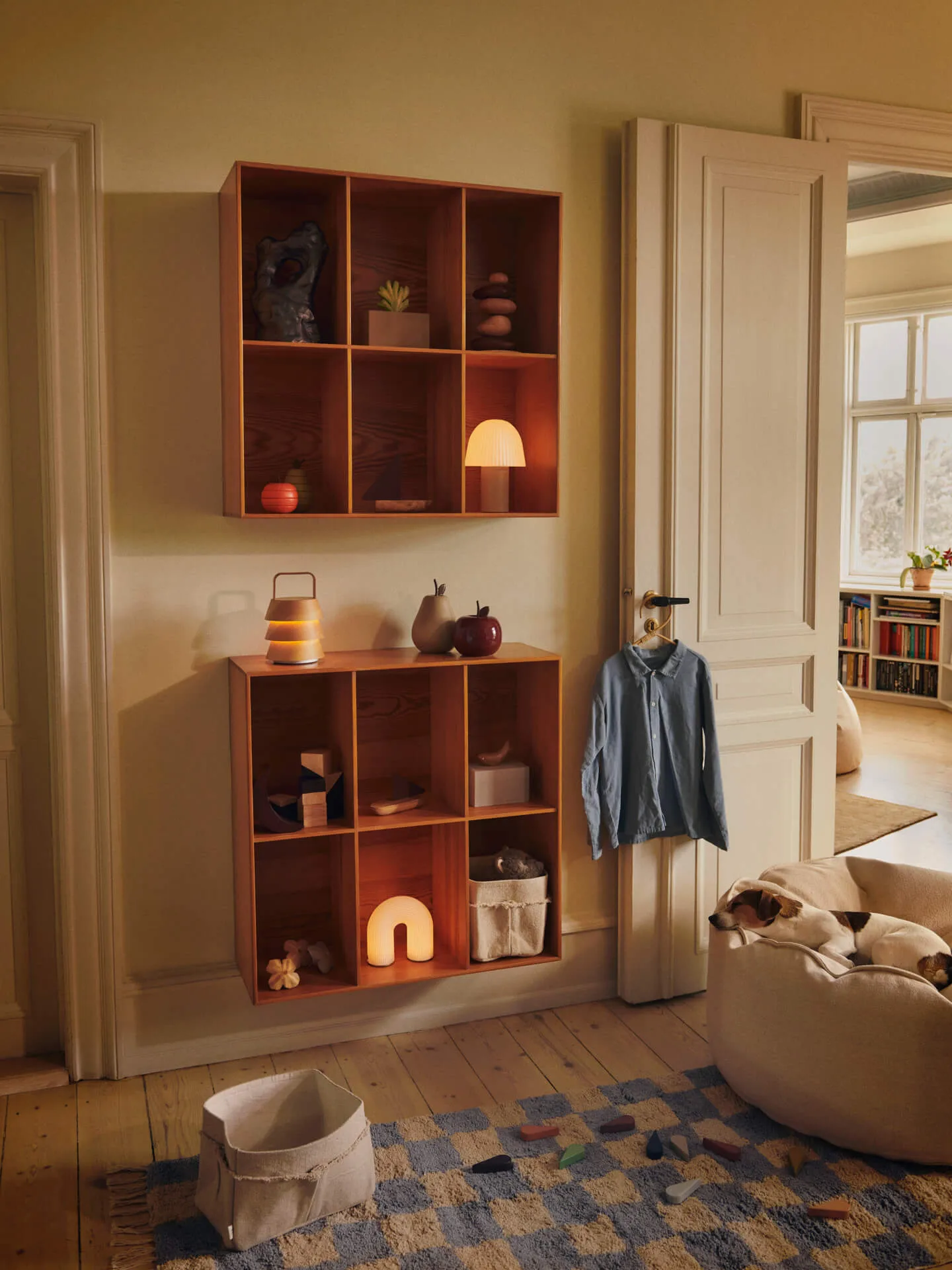 Wieszaki Wavi 3 szt., Natural Ferm Living