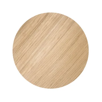 Wire pokrywa do kosza, olejowany dąb - mały Ø 40 cm - Ferm Living