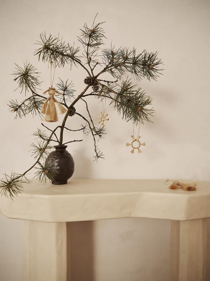 Wisior na choinkęFerm Living Jute Stars 3 części, Natural Ferm Living