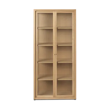 Witryna Reed 70x155 cm - Natural oak - Ferm Living