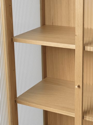 Witryna Reed 70x155 cm - Natural oak - Ferm Living