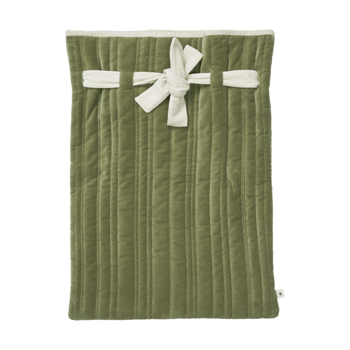 Worek pikowany Vari 50x70 cm - Velvet-khaki - Ferm Living