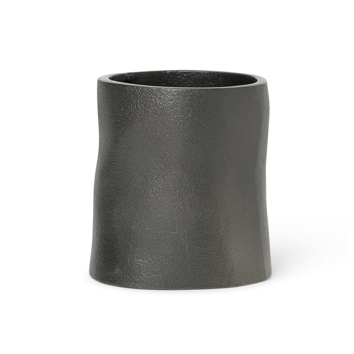 Yama pojemnik na przybory biurowe, mały Ø7.8 cm - Blackened aluminum - ferm LIVING