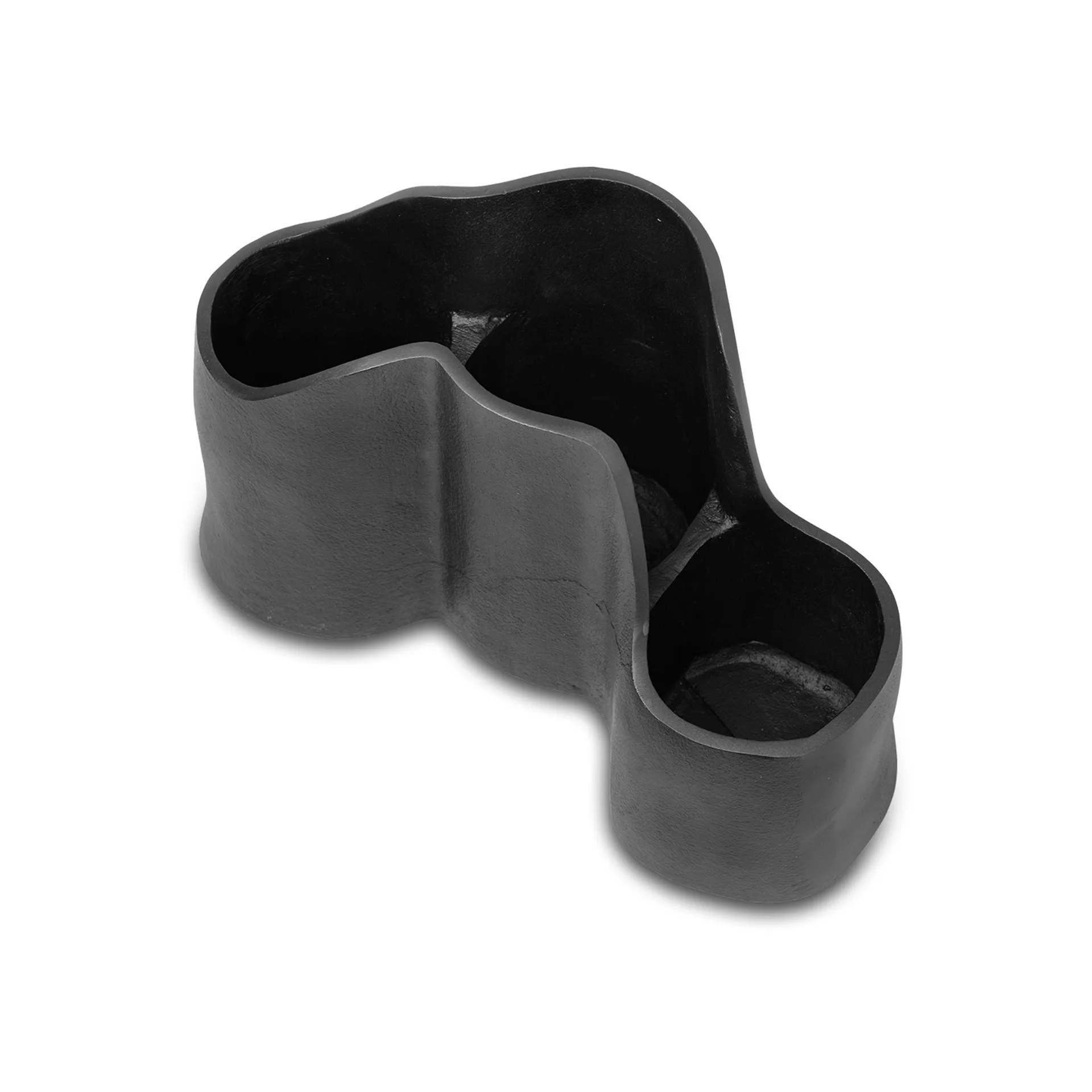 Yama stojak na akcesoria biurowe, Blackened aluminum Ferm Living