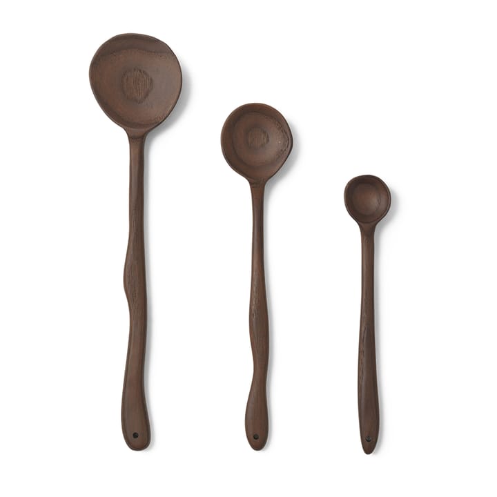 Łyżka z drewna jesionowego Meander, 20 cm Ferm Living