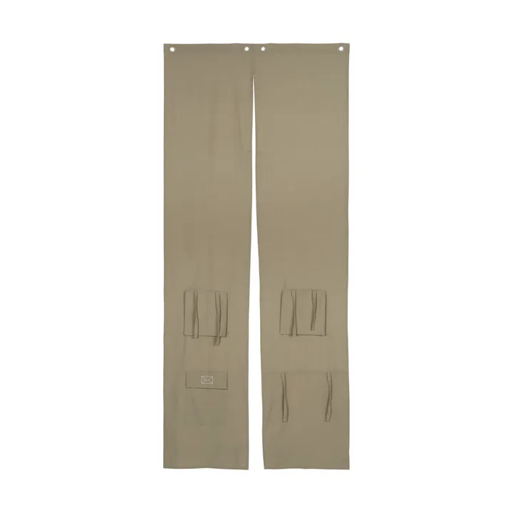 Zasłona drzwiowa Settle - Elm green, 85x205 cm - Ferm Living