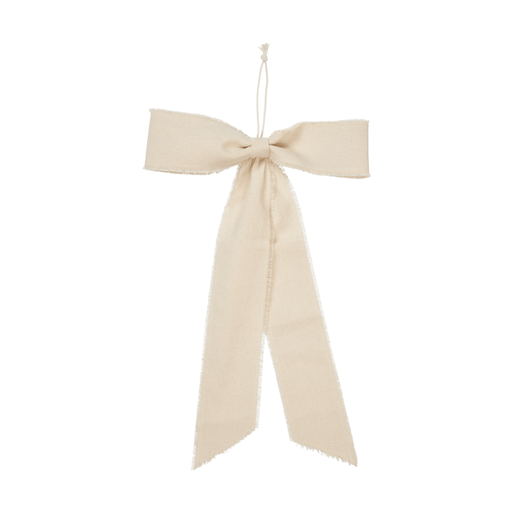 Zawieszka dekoracyjna Bow, duża, 30x45 cm - Naturalny - Ferm Living
