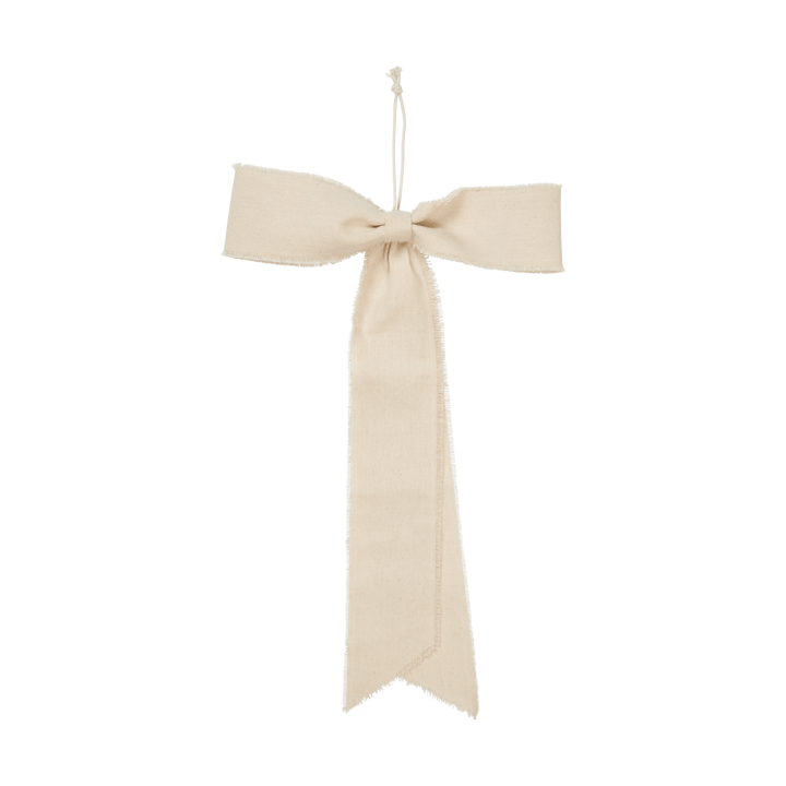 Zawieszka dekoracyjna Bow, duża, 30x45 cm, Naturalny Ferm Living