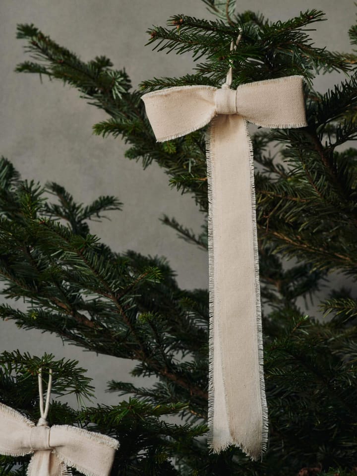 Zawieszka dekoracyjna Bow, mała 15x40 cm, 2-pak, Naturalny Ferm Living