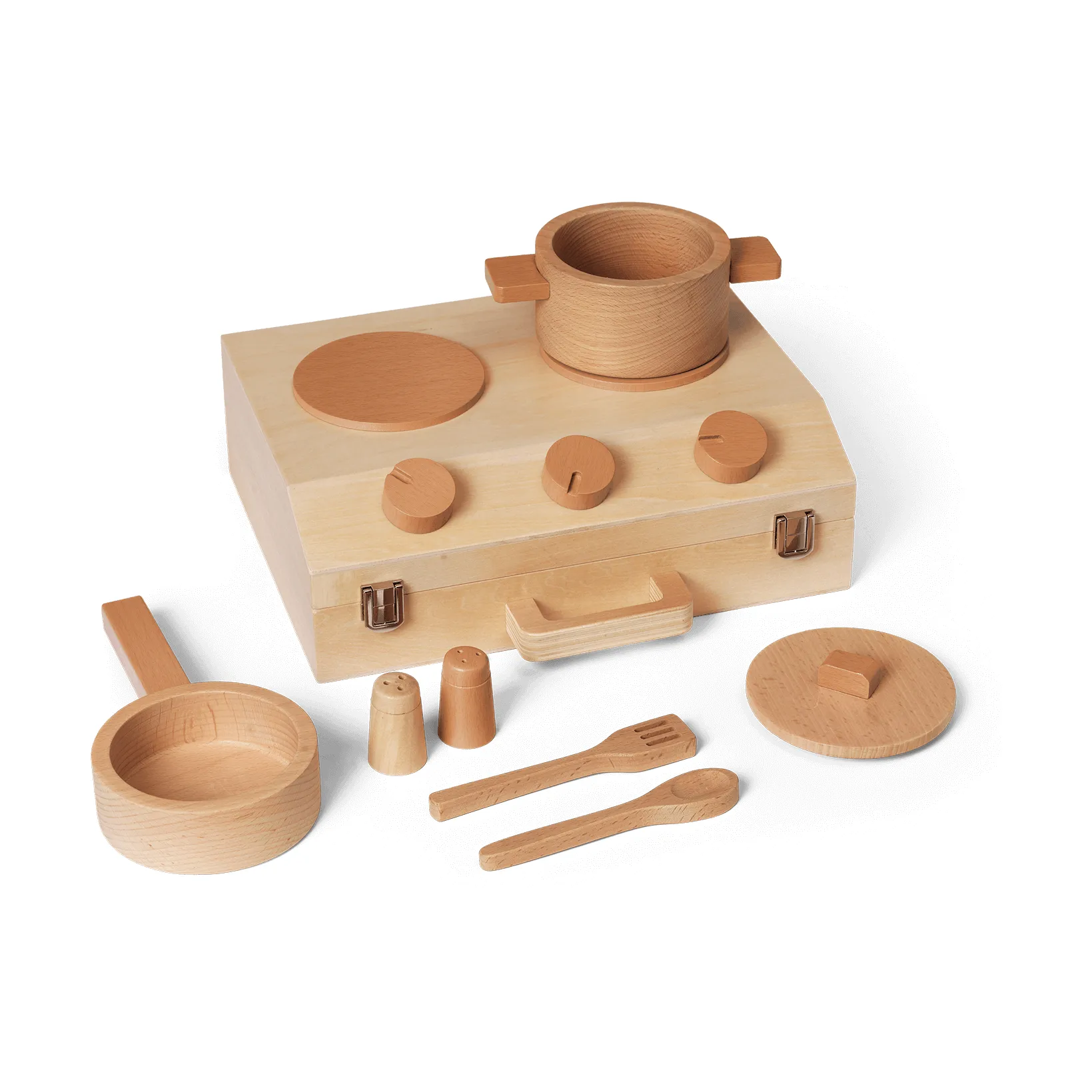 Zestaw do gotowania Toro Suitcase Kitchen dla dzieci, Natural Ferm Living