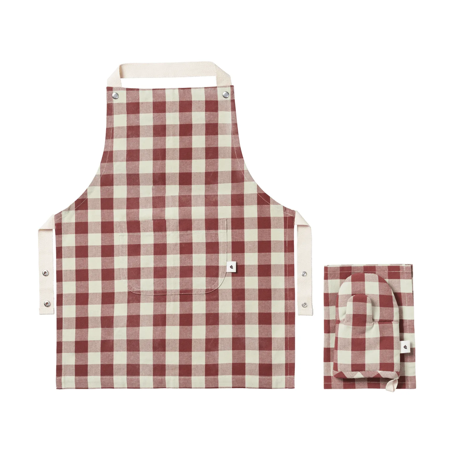 Zestaw kuchenny dla dzieci Bothy, 3 części, cinnamon-grey-green Ferm Living