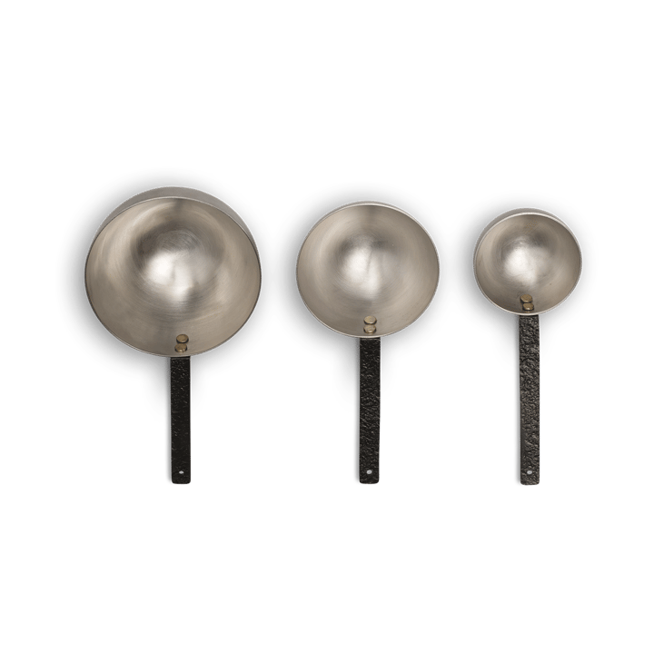 Zestaw miarek Obra Measuring Spoons 3 części - Stainless Steel - Ferm Living