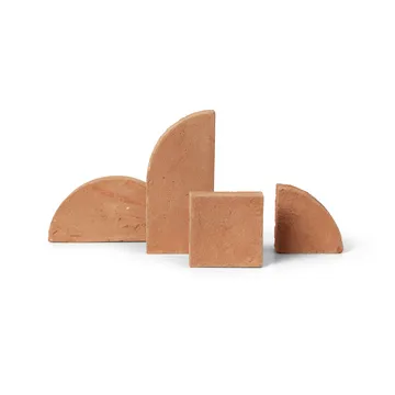Zestaw rzeźb Shape 26x38 cm - Rosatto - Ferm Living