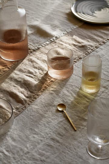 Zestaw szklanek Ripple 140 ml 4 szt. - Frosted - Ferm Living