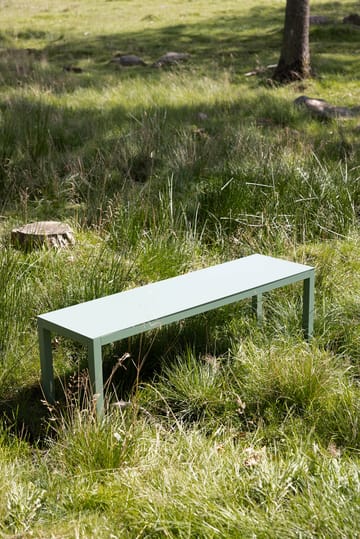 Ławka Aria - Sage green - Fiam