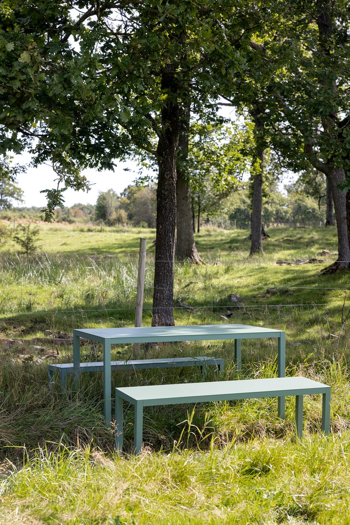 Ławka Aria, Sage green Fiam