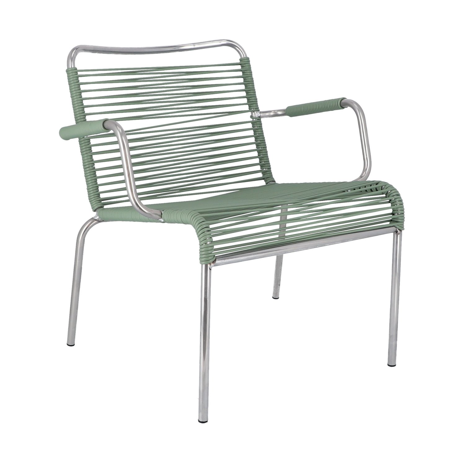 Fiam Krzesło wypoczynkowe Mya Lounge Sage green | Skandynawski Design | Krzesła ogrodowe | Zielony