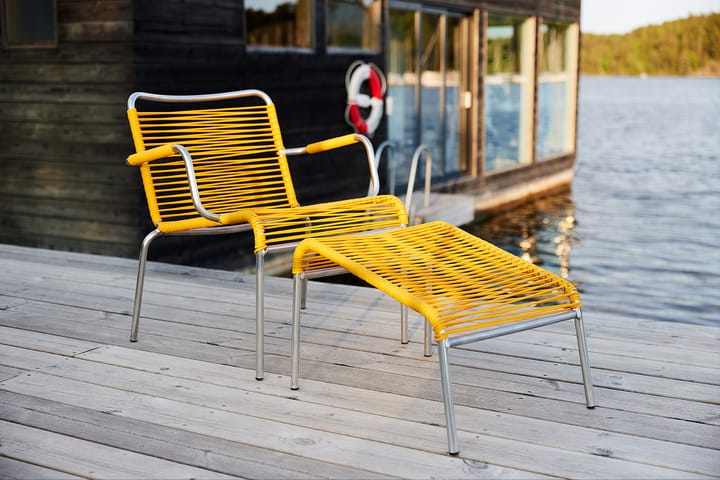 Krzesło wypoczynkowe Mya Lounge, Yellow Fiam