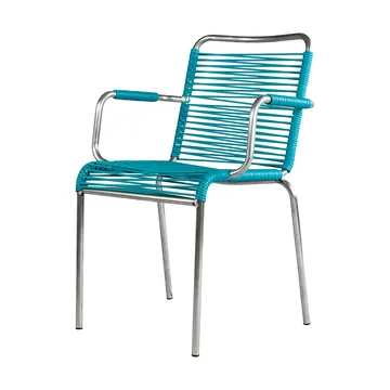 Krzesło wypoczynkowe Mya Spaghetti - Turquo - Fiam