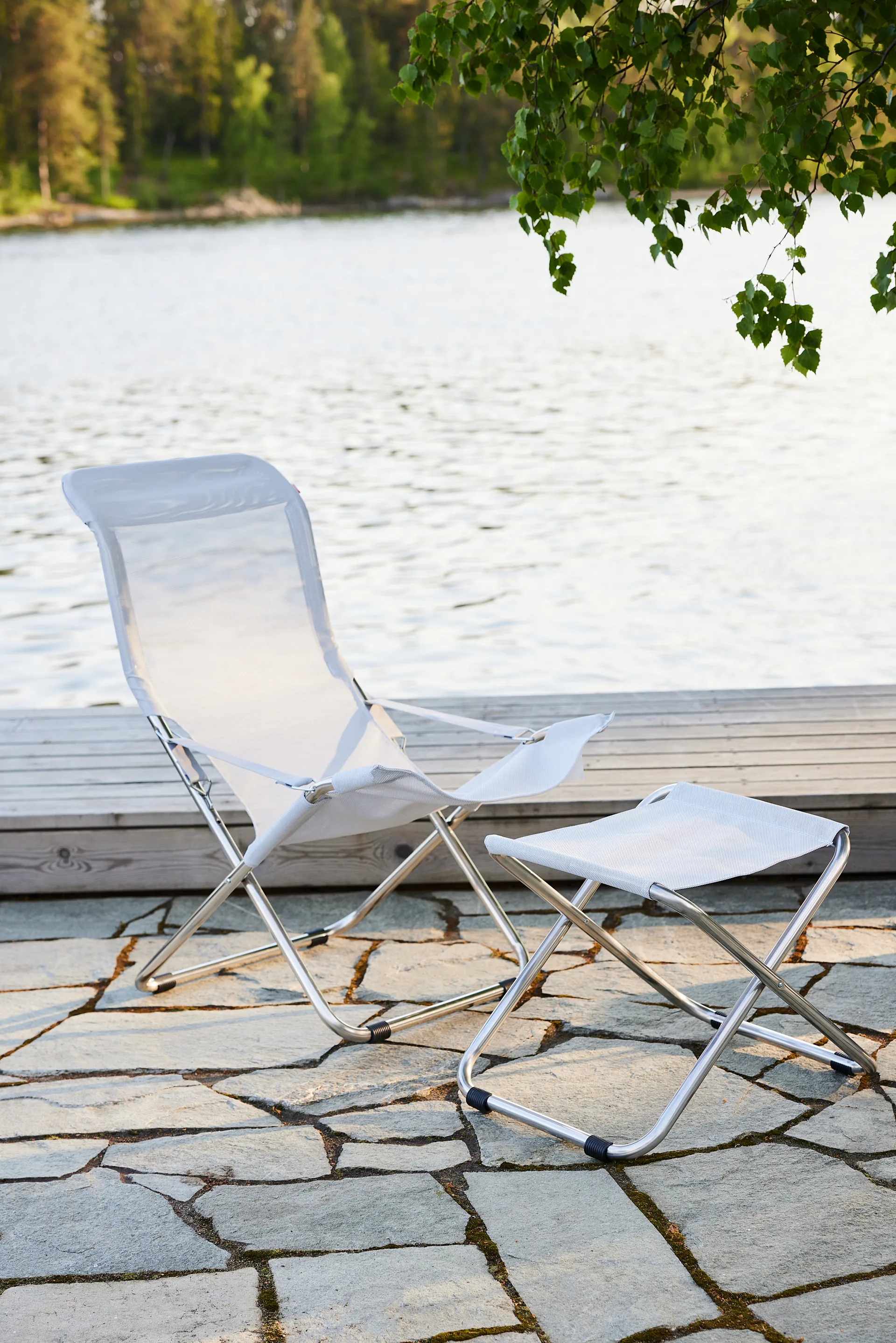 Leżak Fiesta, Biały Fiam